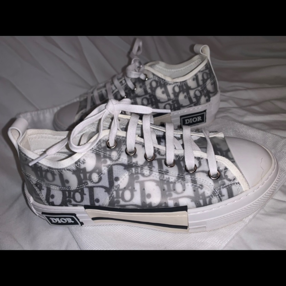 Dior tennis shoes!
